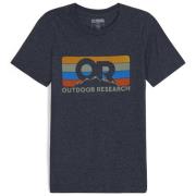 Outdoor Research Unisex OR Advocate Stripe T-Shirt Dark Navy