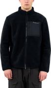 Men's Teddy Fleece Zip Sweat Black Jet