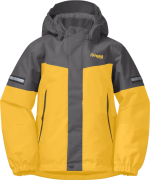 Bergans Kids' Lilletind Insulated Jacket Light Golden Yellow/Solid Dar...