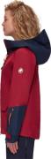 Women's Haldigrat Air HS Hooded Jacket blood red-marine