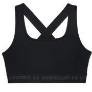 Under Armour Women's UA Crossback Mid Bra Black/Black/Jetgray