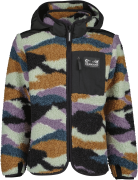 Didriksons Kids' Exa Printed Full Zip 2 Mountain Flow