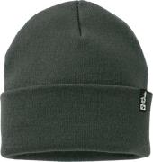 Jack Wolfskin Rib Beanie Black Olive