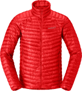 Norrøna Men's Trollveggen Superlight Down Jacket Arednalin Red