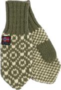 Devold Svalbard Mittens Olive/Offwhite