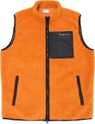 Knowledge Cotton Apparel Men's Teddy Fleece Vest Desert Sun