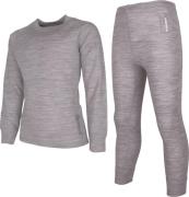 Lindberg Juniors' Merino Set  Grey Melange