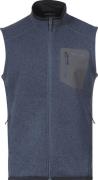 Bergans Men's Kamphaug Knitted Vest  Granite Blue