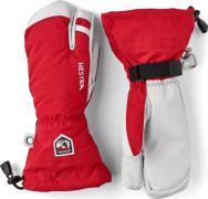 Hestra Army Leather Heli Ski 3-Finger Red