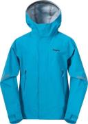 Bergans Juniors' 3L Shell Jacket Aqua Lagoon