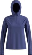 Odlo Women's Odlo X-Alp Mid Layer Hoody Skipper Blue
