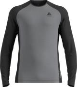 Odlo Men's Performance Wool 150 Base Layer Grey Melange - Dark Grey Me...
