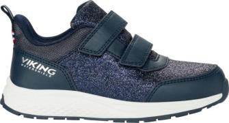 Viking Footwear Kids' Bouncy Glitter Waterproof 2v Navy