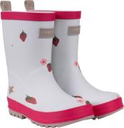 Lindberg Kids' Sjövild Rubber Boot White/pink