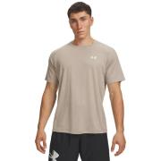 Under Armour Men's UA Tech Textured Short Sleeve Timberwolf Taupe