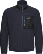 Jack Wolfskin Kids' Lite Curl Fz Dark Navy