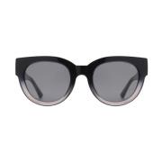 A. Kjærbede Lilly Sunglasses Black Grey Transparent KL2215-BGT