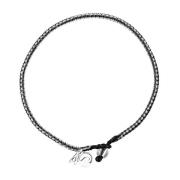 4ocean Great Shark Braided Armbånd Whiteshark01