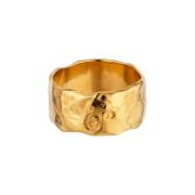 Jane Kønig Bruised Heart Ring 18 kt. Gullforgylt sølv BHR-SS23-G