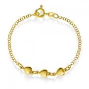 Pia&Per Goldplated Bracelet Armbånd Sølv 62141