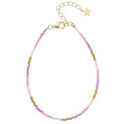 Nuni Copenhagen Kira Armbånd 18 kt. Gullforgylt sølv A3025-LightPink