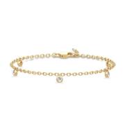 Julie Sandlau Grace Bracelet Armbånd 22 kt. Gullforgylt sølv BR336GD