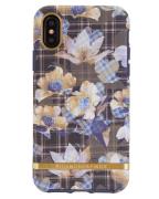 Richmond And Finch Floral Checked iPhone X/Xs Cover (U)