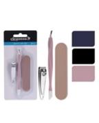 Eleganza Manicure Set Navy   3 stk.