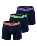 Armani 3 Pack Stretch Cotton Boxer Black/Multi L