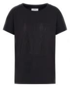 Armani Exchange Icon Period Kvinne T-Shirt Sort L