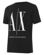 Armani Exchange Icon Period Mann T-Shirt Sort XL