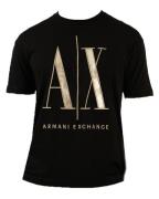 Armani Exchange Men T-Shirt Black Str. XXL