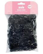 Yuaia Snag-free Elastic Hair Ties Black   1000 stk.