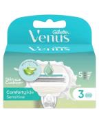 Gillette Venus refill 3 u. 5 blades. Pro Comfortglide sensitive.   3 s...