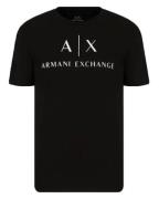 Armani Exchange T-shirt Sort Str. M