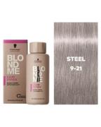 Schwarzkopf BLONDME Glow Toner 9-21 Steel 60 ml