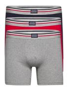 Boxer Trunk 3-P Boksershorts Grey Jockey