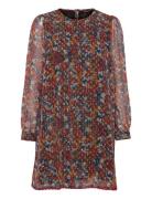 Woven Metallic Mini Dress Kort Kjole Multi/patterned Superdry