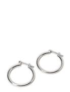 Pilgrim Earrings Silver Classic Accessories Jewellery Earrings Hoops S...