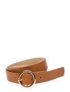 Pcbonna Jeans Belt Noos Belte Brown Pieces