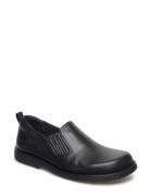 Shoes - Flat - With Elastic Mokasiner Lave Sko Black ANGULUS