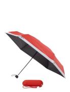 Umbrella Folding In Carry Case Paraply Red PANT