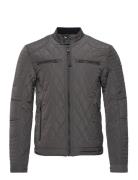 Jacket Slim Vattert Jakke Grey Replay