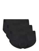 3-Pack Brief Underbukser Y-frontunderbukser Black Bread & Boxers