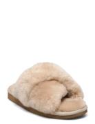 Lovisa Slippers Tøfler Beige Shepherd