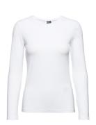 Pcsirene Ls Tee Noos Topp White Pieces