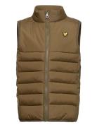 Leightweight Panel Gilet Fôret Vest Brown Lyle & Scott Junior