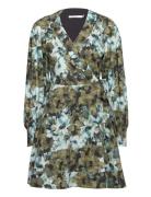 Blishagz Wrap Dress Kort Kjole Multi/patterned Gestuz