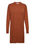 Gira Knit Dress Kort Kjole Brown Minus