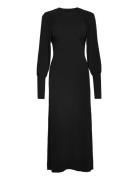 Monagz Long Dress Maxikjole Festkjole Black Gestuz